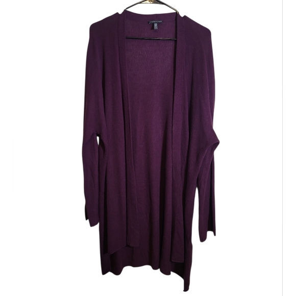 Eileen Fisher Sweaters - Eileen Fisher Long Cotton Silk Long Sleeve Cardigan, XL NEW w/o TAG
